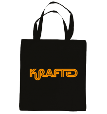 LOGO ORANGE/BLACK TOTE