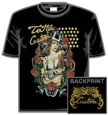 TATTOO CUSTOM - LADY HAT